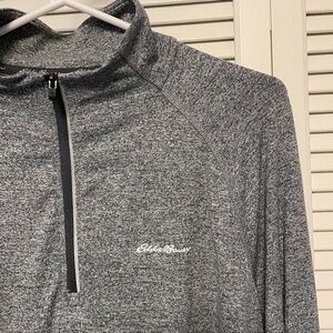 Eddie Bauer Quarter Zip LS Pullover